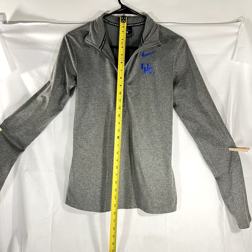 Nike Dri-Fit 1/4 Zip UK Kentucky Wildcats Women's Gray Pullover M Fall - Picture 4 of 5